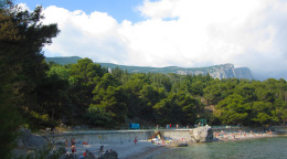 Пляж Бригантина