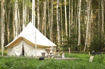 Берег Грифона. Глэмпинг • Эльфийская деревня