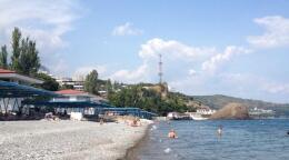 Пляж санатория Крым