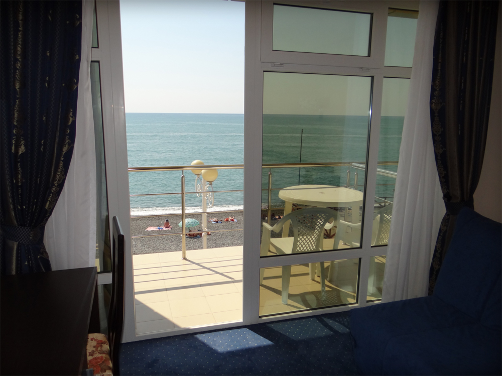Адлер гостиница у моря с видом на море