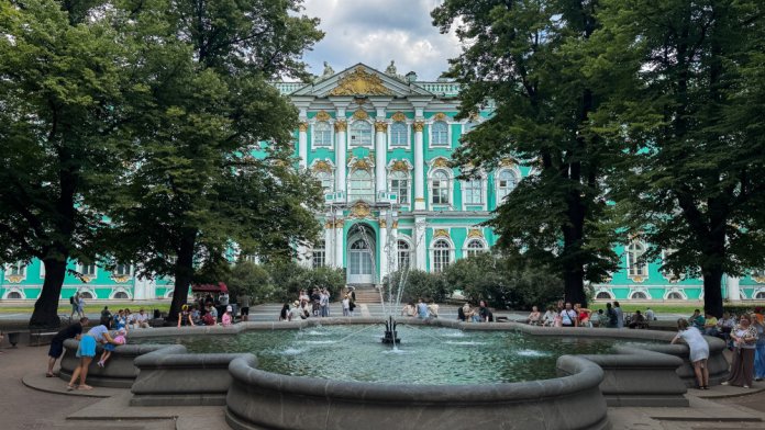 Сад Зимнего дворца
